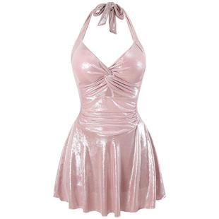 亦美珊连体女款泰式独特泳衣2025新款高级感泡温泉专用性感绝美