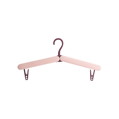 【带夹可折叠】便携旅行折叠衣架