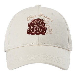 FILA FUSION斐乐官方帽子情侣款棒球帽运动帽硬顶鸭舌帽防晒帽