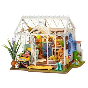 rolife若来梦屿花房DIY手工小屋小房子微缩模型迷你小屋积木礼物