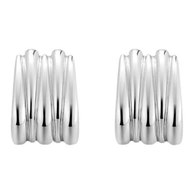 离岛空气小蛮腰耳环女夏纯银耳钉