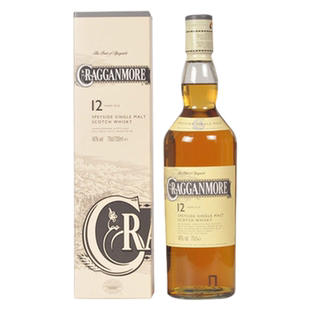 【克莱根摩】12年斯贝塞麦芽威士忌Cragganmore烈酒