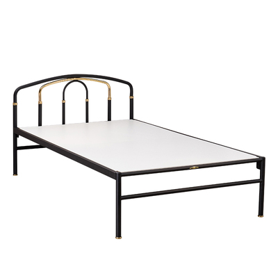 天坛家具铁艺床单人单人钢管环保