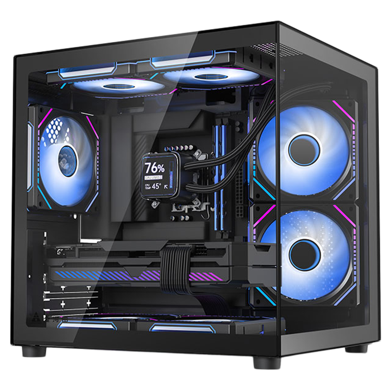 电竞藏锋i5 13400F/RTX3050/4060/4060TI永劫无间APEX吃鸡黑神话主流游戏台式电脑主机家用办公全套DIY组装机