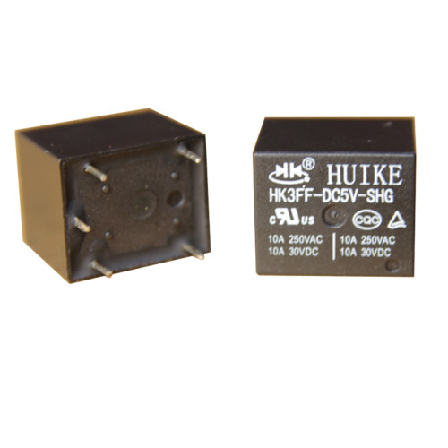 汇科小型继电器HK3FF-DC 5V 9V 12V 24V-SHG -SHAG 5脚4脚10A T73