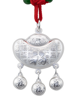 富贵元宝长命锁，送宝宝的祝福礼