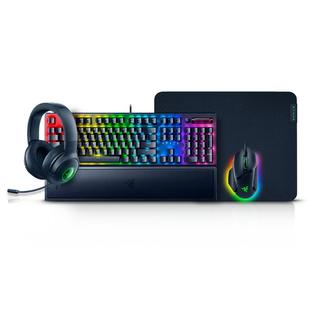 Razer雷蛇黑寡妇蜘蛛V3巴塞V3游戏守望机械键盘鼠标RGB幻彩版套装
