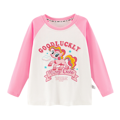 唐机豆豆2025秋季新款卡通T恤