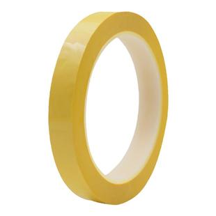 深黄色玛拉胶带变压器环形高频专用线圈绝缘耐高温PET电气高粘无痕不留胶电感宽窄马达胶布麦拉火牛马拉胶纸