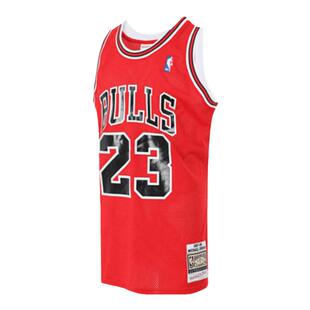Mitchell&Ness NBA官方公牛/迈克尔·乔丹87-88赛季AU球衣运动男