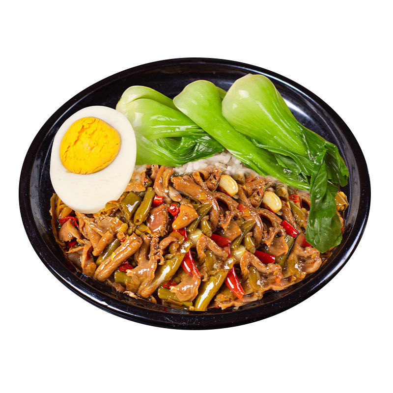 酸辣鸡杂外卖餐饮料理包速食盖浇煲仔饭半成品快餐小碗菜食材批发