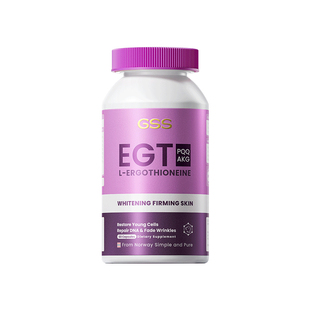 GSS麦角硫因胶囊PQQ+AKG高含量KANG氧化老衰焕颜瓶原装进口旗舰店