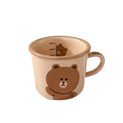 【LINE正版联名】【带刻度杯子】