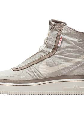 Nike/耐克正品AF1 Shell 女子高帮绑带尼龙机能板鞋 DO7450-211