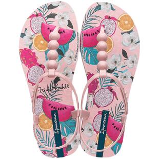 Ipanema依帕弗里达卡罗联名女款春夏外穿夹脚海边沙滩凉鞋27021