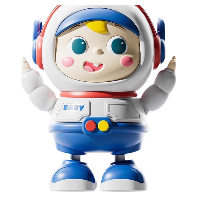 儿童会唱歌跳舞太空人电动机器人