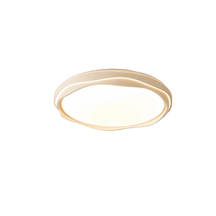 圆形2026新款卧室主灯led客厅灯护眼吸顶灯奶油风云朵房间中山灯