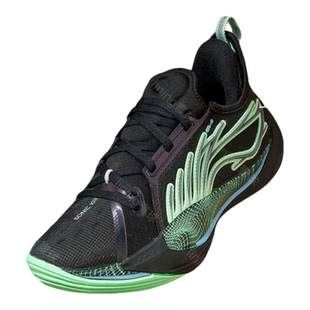 李宁音速13儿童篮球鞋男大童2026新款男童专业实战夜光低帮运动鞋