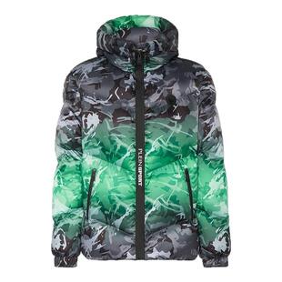 PHILIPP PLEIN 男士霓虹亚马逊迷彩保暖加厚夹克外套 PLEINSPORT