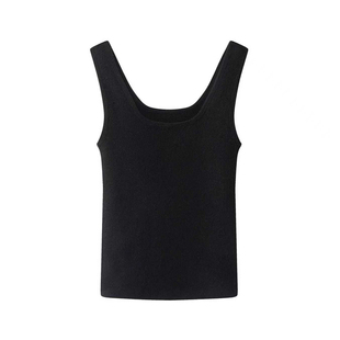 艾诺丝国内代购2026春季新款U型领吊带背心打底针织衫女BR801211