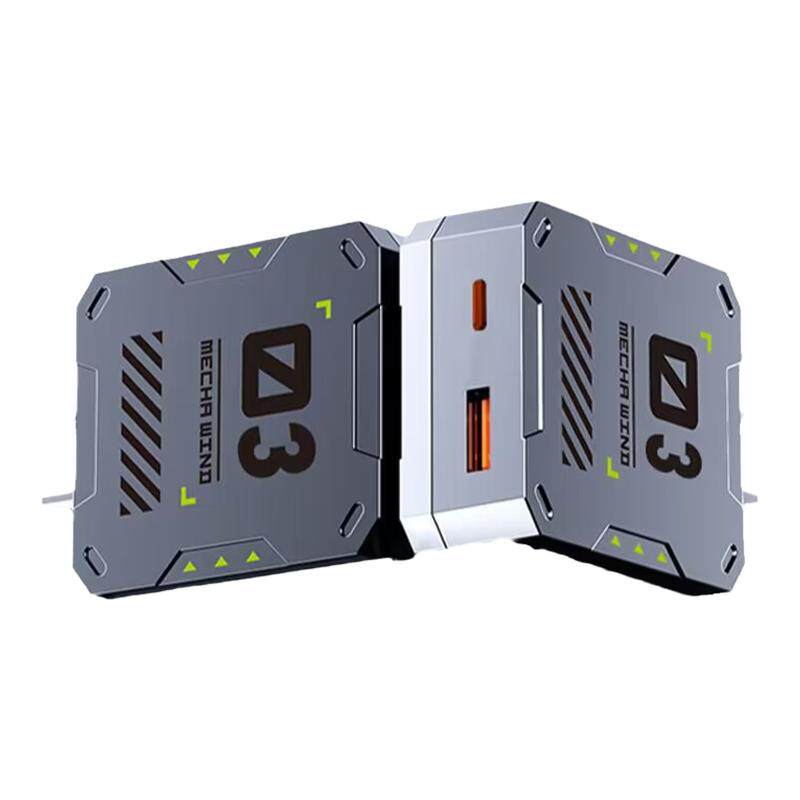 机甲120w超级快充双接口充电头USB+Type-C手机平板电脑通用3C闪充适用于苹果华为oppo三星小米vivoPD快
