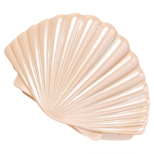 美国TELETIES海贝夹泰莉女抓夹扁平发夹后脑勺发抓发饰贝壳鲨鱼夹