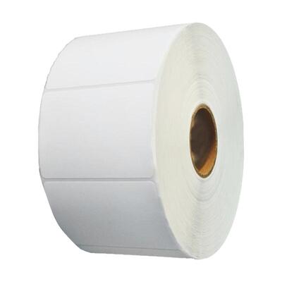 40x30单排铜版不干胶标签纸