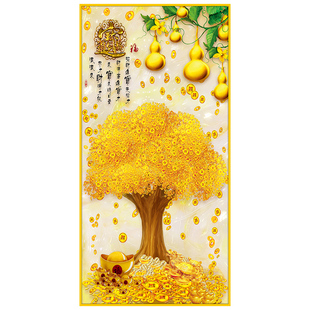 客厅玄关自粘画墙纸门贴入户走廊过道装饰背景墙壁纸画3d立体墙贴