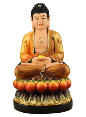 树脂释迦摩尼佛药师佛阿弥陀佛