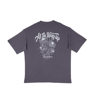 有志者UZIS 美式速干运动短袖男夏季网眼透气篮球投篮训练T恤怒放