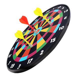 健力王飞镖盘室内家用套装磁吸双面儿童飞镖玩具磁力标靶磁铁靶盘