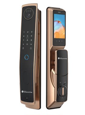 三星智家新品P70系列智能锁人脸识别感应锁全自动指纹锁可视猫眼