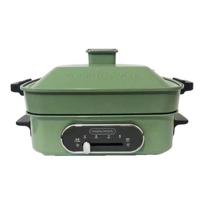 摩飞多功能料理锅电烧烤肉锅炉涮烤一体家用蒸煮炒煎电火锅MR9088