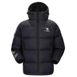 骆驼黑钻5男装羽绒服男女同款防水面包服