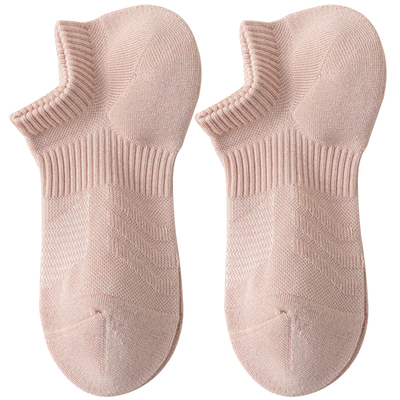 100%纯棉加厚毛巾底女短袜