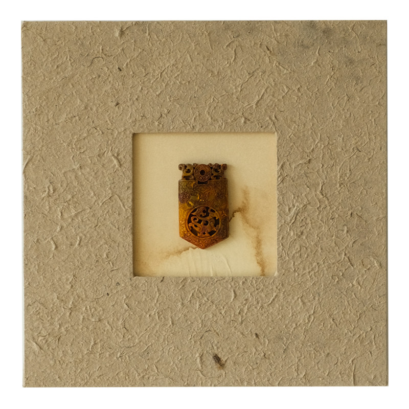 ladylike侘寂风玉石挂画摆件 中古风装饰画客厅简约玄关壁画装饰