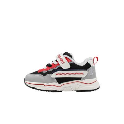 时尚撞色鞋面便捷魔术贴搭扣