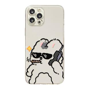 benefit黑帮酷拽小兔17pro16适用于苹果13手机壳iphone14promax新款12套11个性xsmax透明xr全包软8plus硅胶防