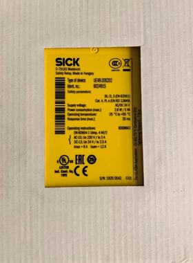 询价-SICK西克/施克安全继电器UE48-20S2D2，