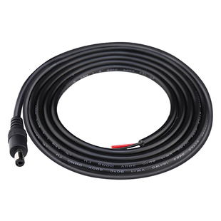 加粗铜0.75/1.31平方DC5525监控dc电源线12V10A dc5521公母头dc线