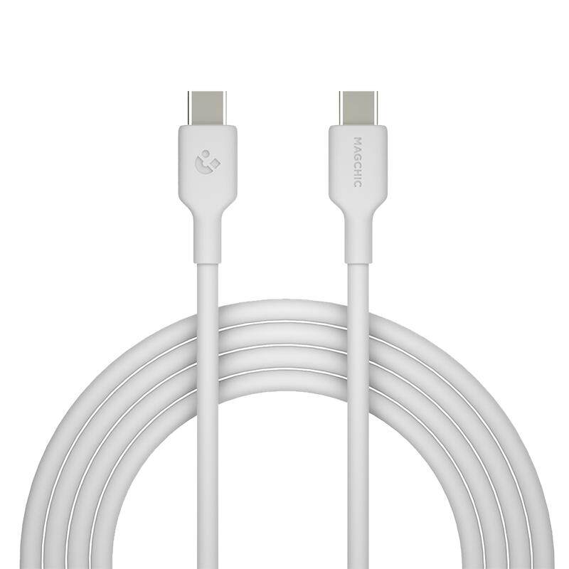 轻磁TypeC液态硅胶60W超级快充数据线1m/0.3m便携短线适用于安卓手机华为小米iPhone16手机数据传输快速充