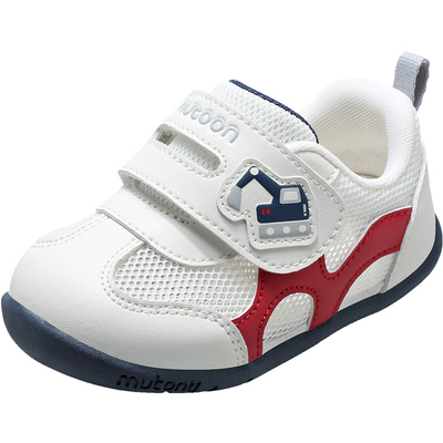 牧童婴儿鞋子透气网面软底步前鞋