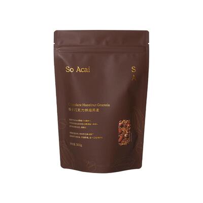 SOACAI可可榛子巧克力即食燕麦片