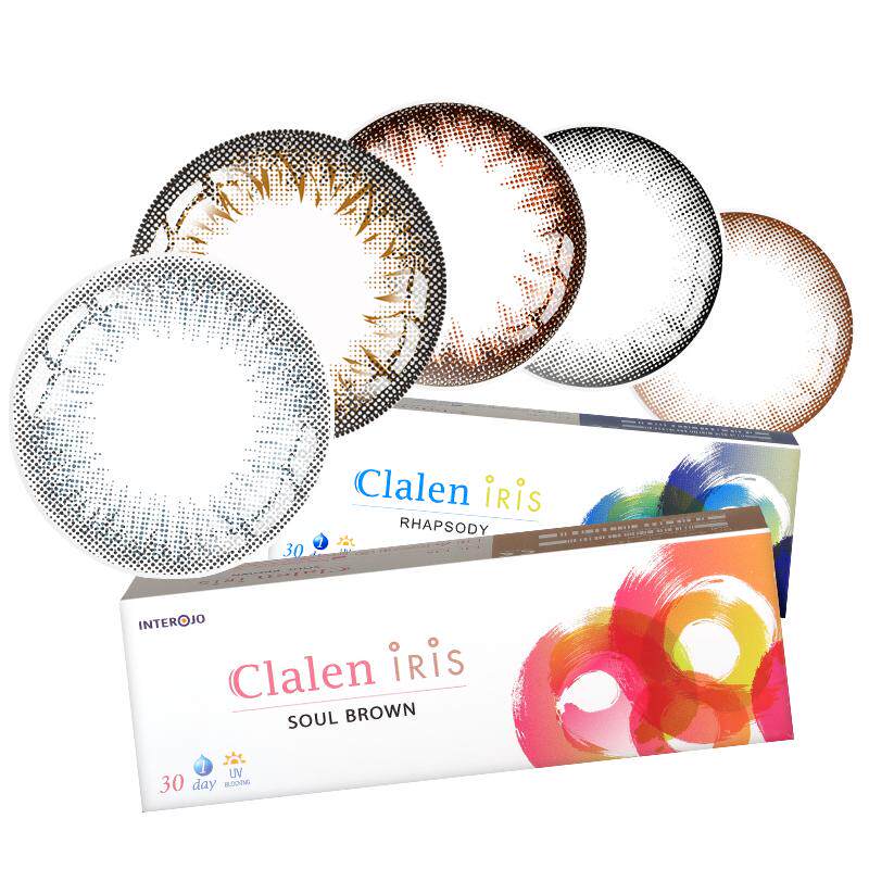 Clalen������ͫ����iris30ƬСֱ����ɫ���ν����۾���ͼ