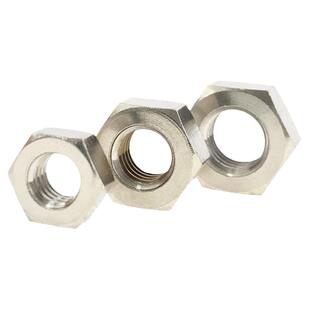 镀镍黄铜六角螺母螺丝帽M3M4M5M6M8M10M12M14M16M18M20