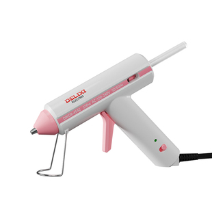 德力西热熔胶枪家用儿童手工制作专用成人热溶胶棒条7mm高粘小号