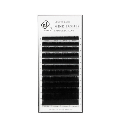 jovisa日式单根开花超软种植假睫毛 6D自然逼真轻盈浓密嫁接