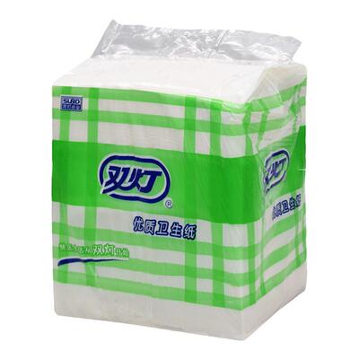 双灯优质散装精品加厚平板卫生纸
