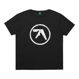 自制小众设计创意简约印花短半袖oldschool慵懒风宽松T恤男女情侣