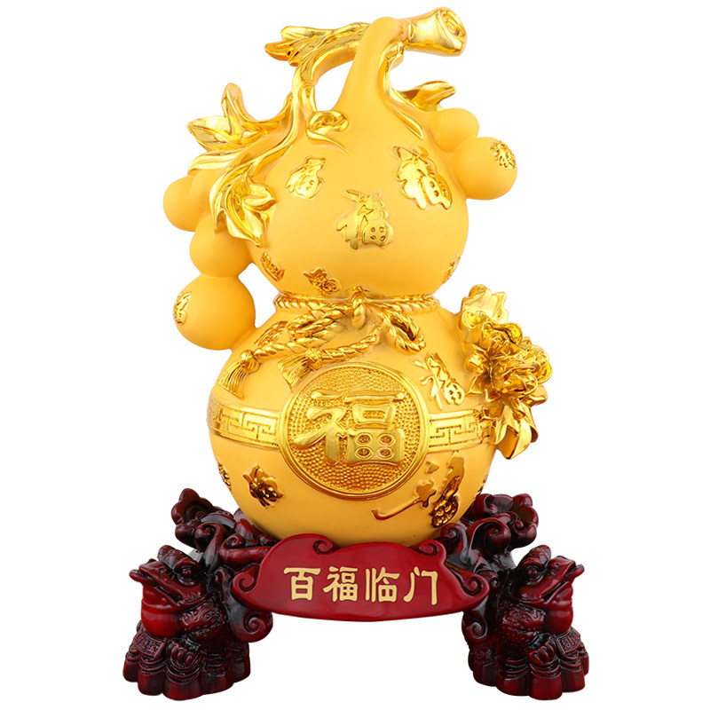 葫芦招财镇宅摆件客厅乔迁礼物